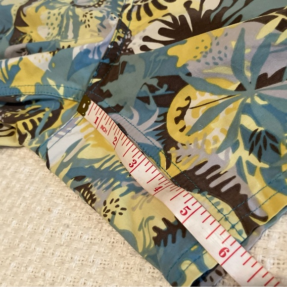 Patagonia Men XL Stretch Wavefarer Volley Shorts 16" Inseam 6 Sea Plants Print - Picture 10 of 14